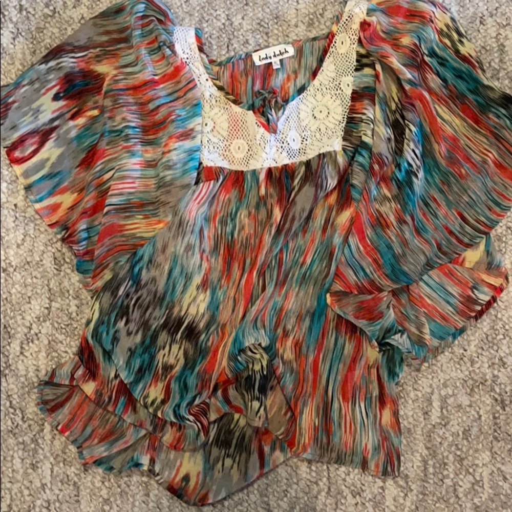 Colourful Top